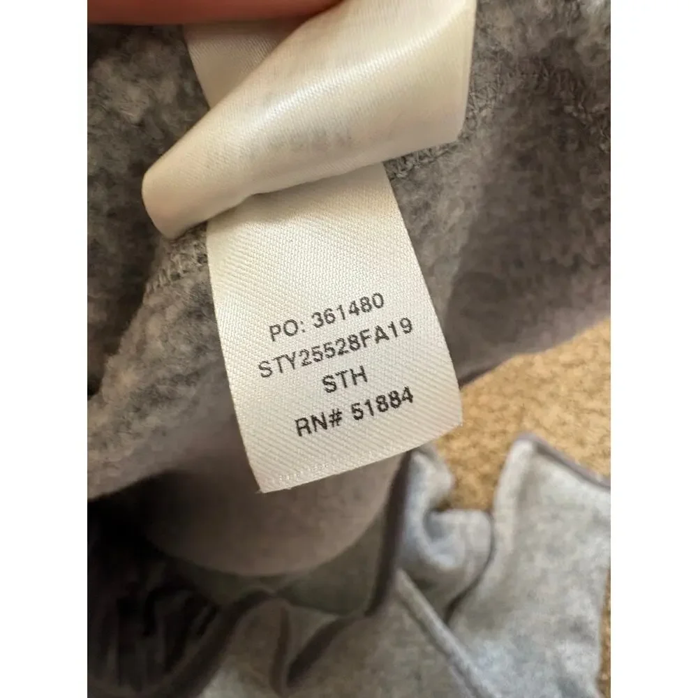 Pategonia Better Sweater Ful Zip Fleece Jacket Mens Size XXL Gray Viewsonic